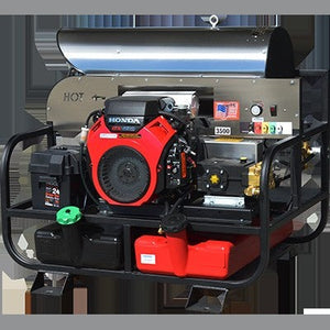 Pressure-Pro Pro-Super Skid 7012PRO-40HA 4,000 PSI 7.0 GPM Gas Powered Hot Water Pressure Washer with Honda GX690 Engine, Skid Mount