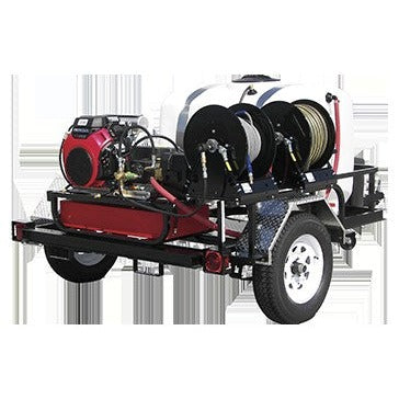 Pressure-Pro Tow-Pro TRHDCV5535HG 3,500 PSI 5.5 GPM Gas Powered Cold Water Pressure Washer Trailer with Honda GX630 Engine