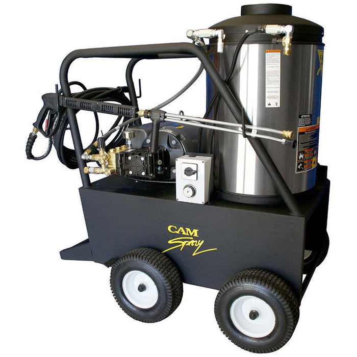 Cam Spray 4000QE Pressure Washer Electric Powered Diesel Fired Hot Water 4 GPM 4,000 PSI