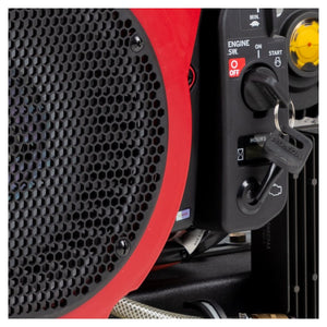 BE Power Equipment B3528HETBGS 3,500 PSI 10.0 GPM Truck Mount Cold Water Gas Pressure Washer with Honda iGX800 Engine and General Belt Drive Triplex Pump