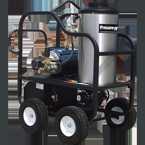 Pressure-Pro Hot Shot Electric 3230-30A1 3,000 PSI 3.0 GPM Electric Hot Water Pressure Washer with 6.0 HP Motor, 4 Wheel Portable