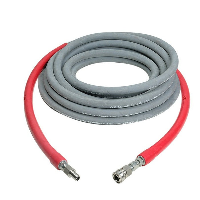 Simpson 41192 1/2 Inch x 200 Foot 10,000 PSI Hot and Cold Water Wrapped Rubber Pressure Washer Hose