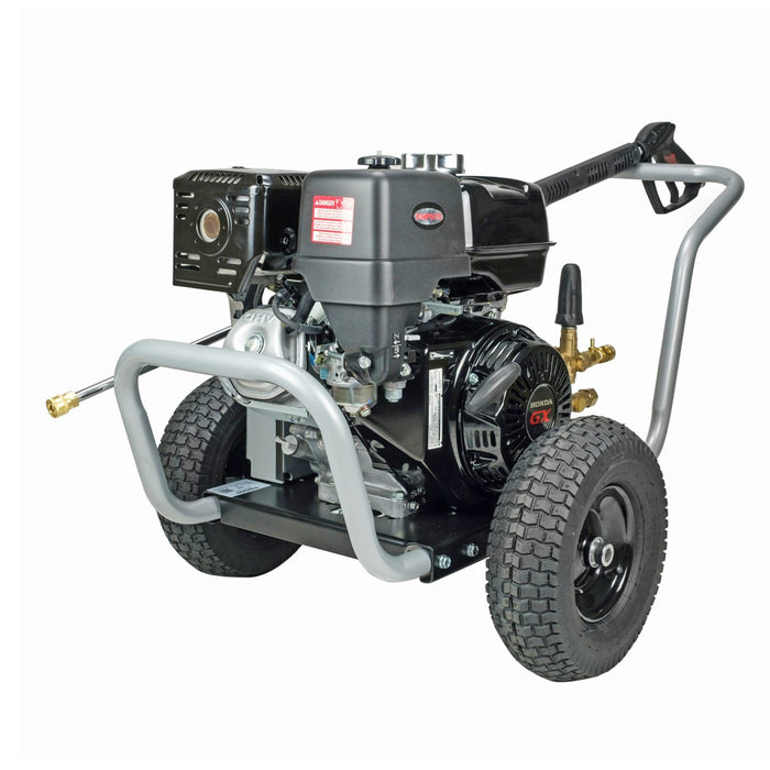 Simpson Water Blaster 60205 WB4200 4,200 PSI 4.0 GPM Gas Powered Cold Water Belt Drive Pressure Washer with Honda GX390 Engine