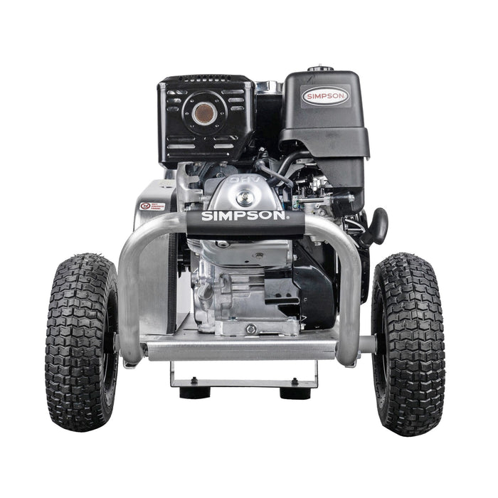 Simpson Water Blaster 60205 WB4200 4,200 PSI 4.0 GPM Gas Powered Cold Water Belt Drive Pressure Washer with Honda GX390 Engine