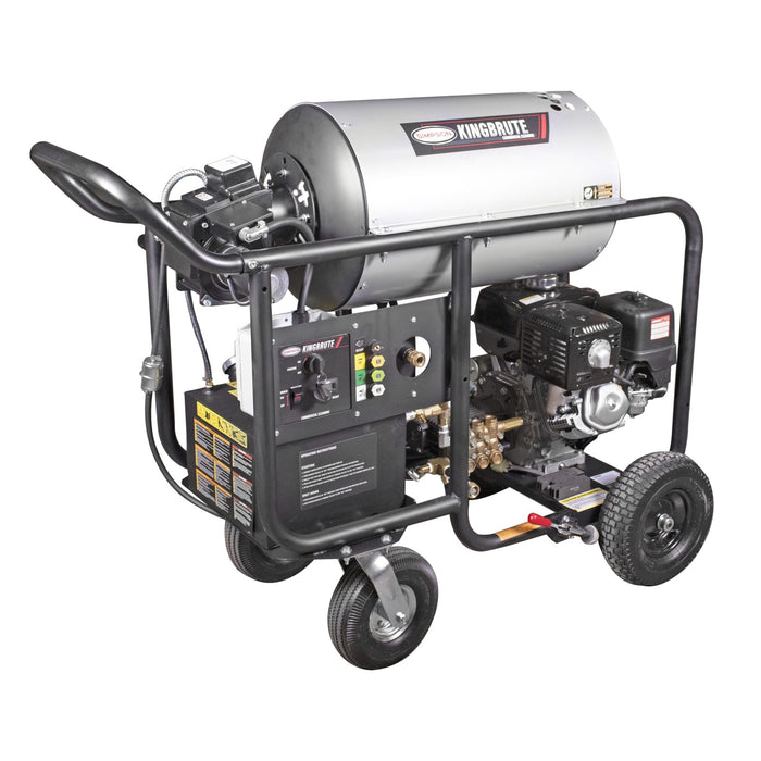 Simpson King Brute 65133 KB65133 4,000 PSI 4.0 GPM Gas Powered Hot Water Direct Drive Pressure Washer with Honda GX390 Engine