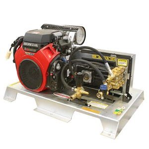 Simpson Truck Mount 65251 TM3080141E 3,000 PSI 8.0 GPM Gas Powered Hot Water Belt Drive Pressure Washer with Simpson CRX 680cc Engine