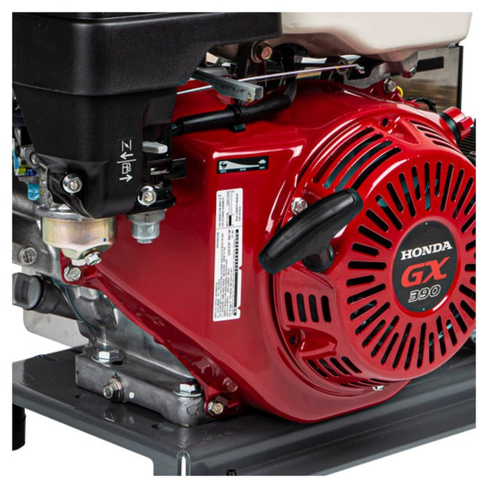 BE Power Equipment B3213HTBAS 3,200 PSI 5.5 GPM Truck Mount Cold Water Gas Pressure Washer with Honda GX390 Engine and CP Belt Drive Triplex Pump