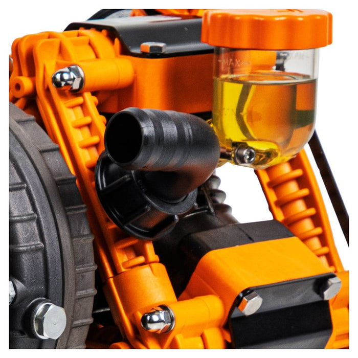 BE Power Equipment SW1165HZ 300 PSI 11.0 GPM Gas Commercial Mobile Soft Wash System with Honda GX200 Engine and CP Z42PPGR Diaphragm Pump