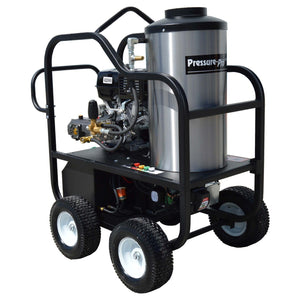 Pressure-Pro Hot Shot Gas 4012-42HV 4,200 PSI 4.0 GPM Gas Powered Hot Water Pressure Washer with Honda GX390 Engine