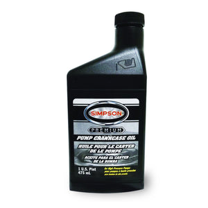Simpson 80138 Pump Crankcase Oil