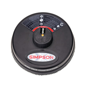 Simpson 80165 15 in Pressure Washer Surface Cleaner, 3,700 PSI