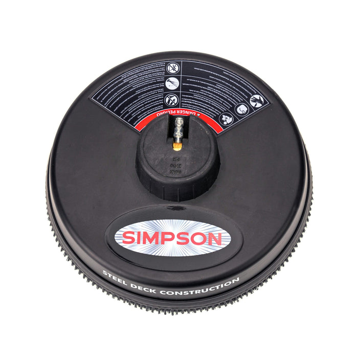 Simpson 80165 15 in Pressure Washer Surface Cleaner, 3,700 PSI