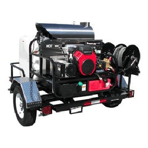 Pressure-Pro Tow-Pro TR6012PRO-35HG 3,500 PSI 5.5 GPM Gas Powered Hot Water Pressure Washer Trailer with Honda GX630 Engine