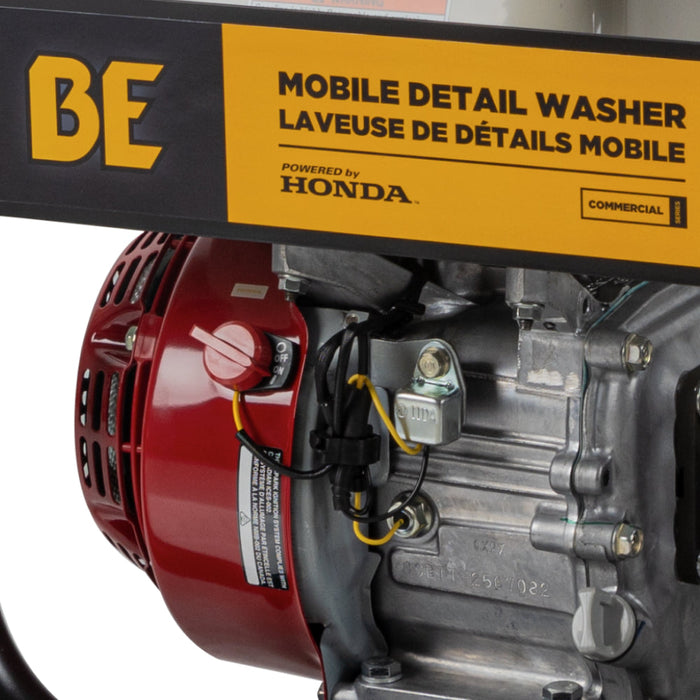BE Power Equipment B3165HRAS 3,100 PSI 3.1 GPM Cold Water Gas Pressure Washer