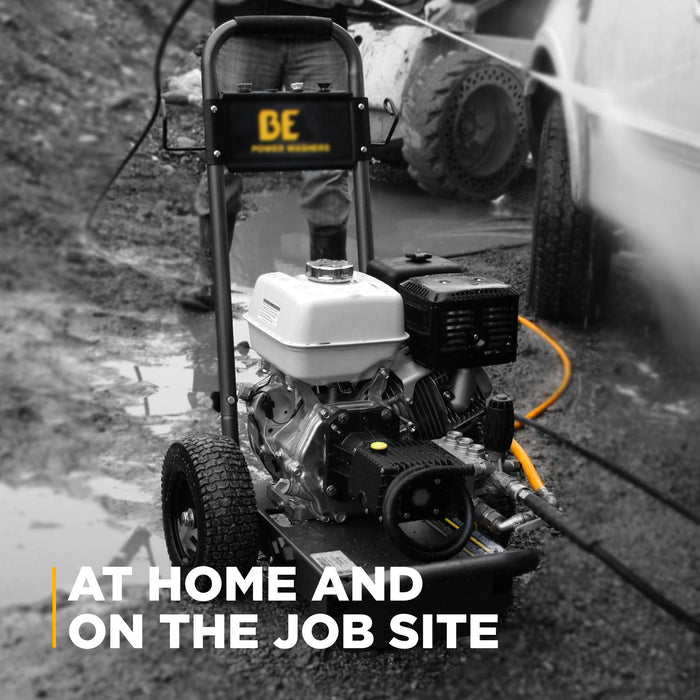 BE Power Equipment B4213HESCS 4,200 PSI 4.2 GPM Cold Water Gas Pressure Washer