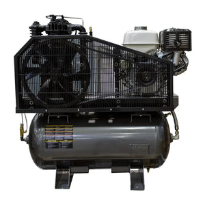 BE Power 175 PSI 23 CFM Gas Air Compressor with Honda GX390 Engine
back view