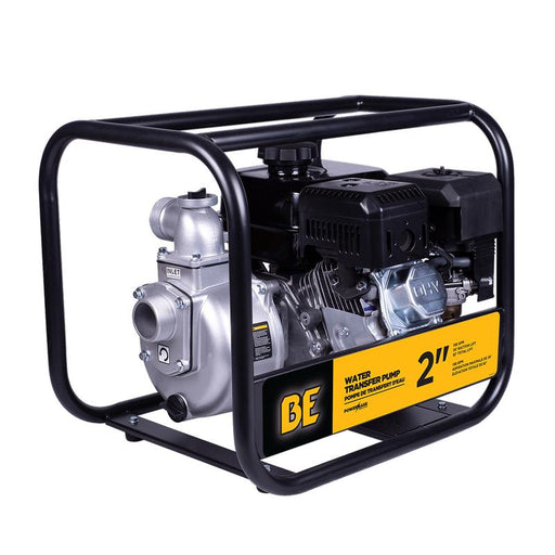 BE Power 2" 33 PSI 158 GPM Water Transfer Pump with Powerease 225 Engine side view