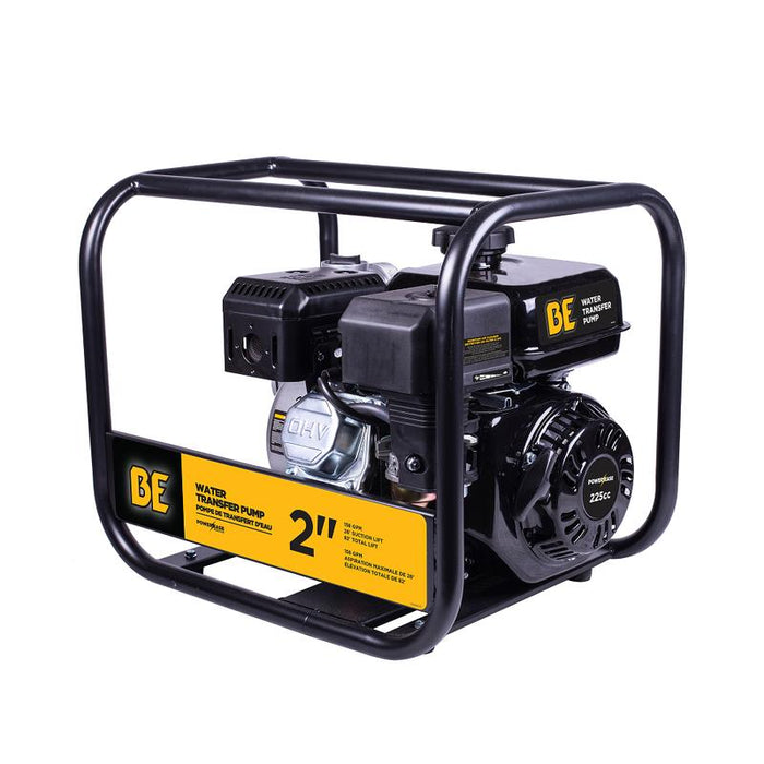 BE Power 2" 33 PSI 158 GPM Water Transfer Pump with Powerease 225 Engine right side view