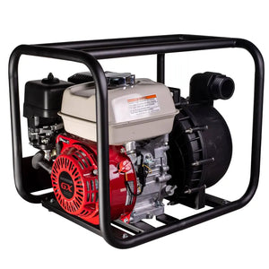 BE Power 2" Chemical Transfer Pump with Honda GX200 Engine right view