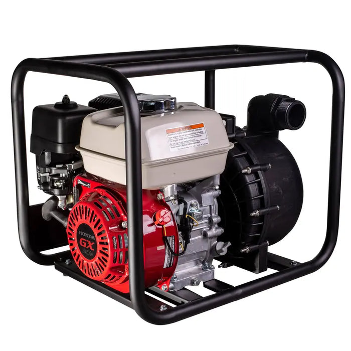BE Power 2" Chemical Transfer Pump with Honda GX200 Engine right view