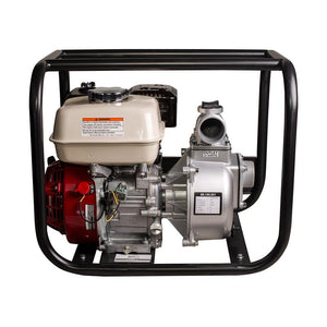 BE Power 2" Water Transfer Pump with Honda GX200 Engine back view