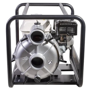 BE Power 3" 36 PSI 264 GPM Semi-Trash Transfer Pump with Honda GX200 Engine lateral view
