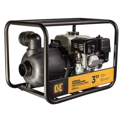 BE Power 3" Chemical Transfer Pump with Honda GX200 Engine left side view

