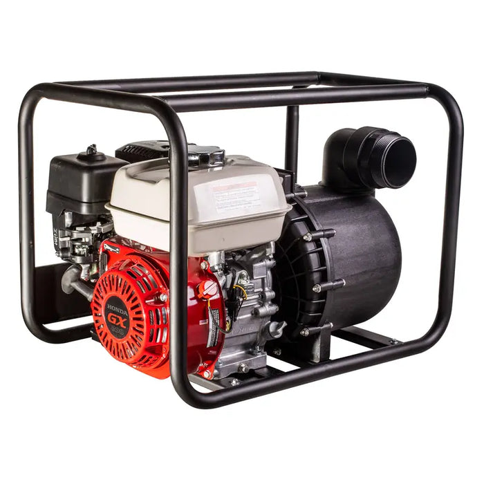 BE Power Equipment 3 inch chemical transfer pump with Honda GX200 engine, view 4