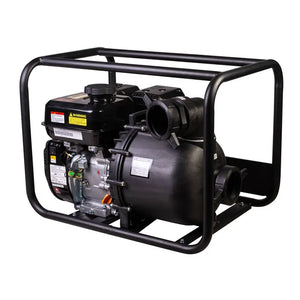 BE Power 3" Chemical Transfer Pump with Powerease 225 Engine lateral view