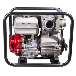 BE Power 3" Trash Transfer Pump with Honda GX390 Engine left view