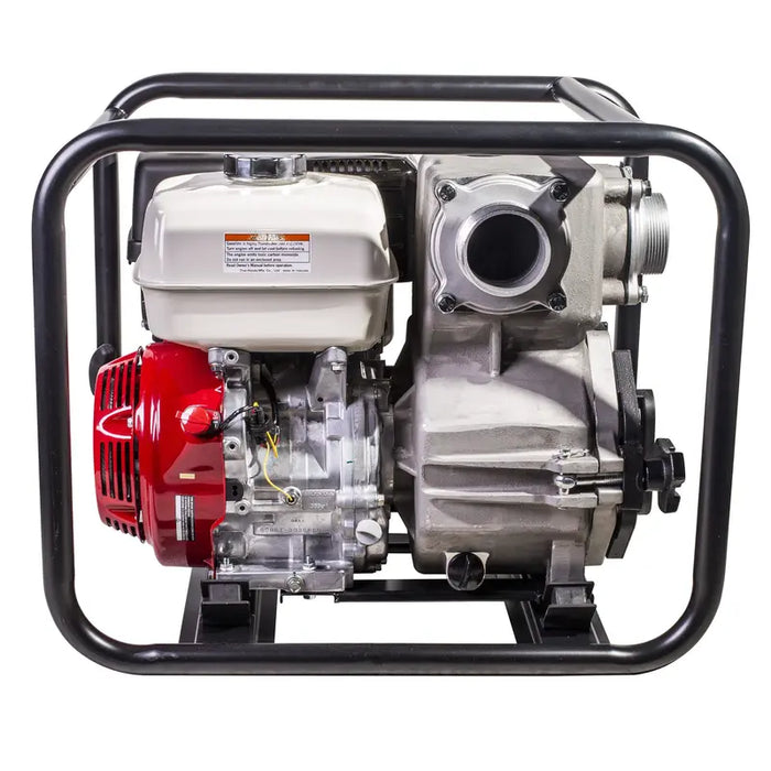 BE Power 3" Trash Transfer Pump with Honda GX390 Engine left view