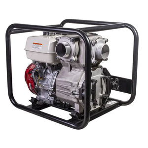 BE Power 3" Trash Transfer Pump with Honda GX390 Engine right side view