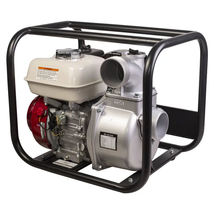 BE Power Equipment 3 inch water transfer pump with Honda GX200 engine, view 6