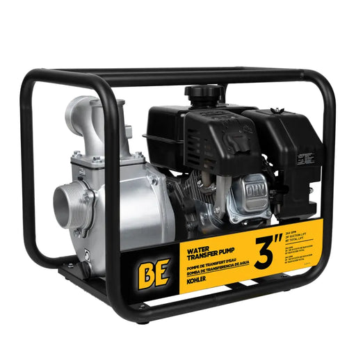 BE Power 3" Water Transfer Pump with Kohler SH270 Engine front view
