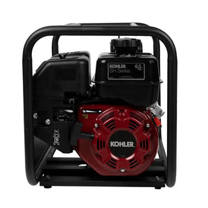BE Power 3" Water Transfer Pump with Kohler SH270 Engine side view
