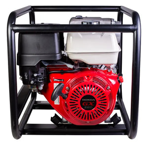 BE Power 4" Trash Transfer Pump with Honda GX390 Engine left view