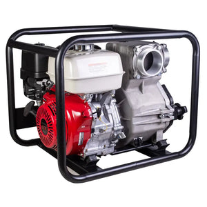 BE Power 4" Trash Transfer Pump with Honda GX390 Engine right side view