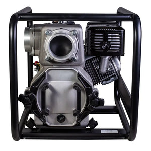 BE Power 4" Trash Transfer Pump with Honda GX390 Engine lateral view