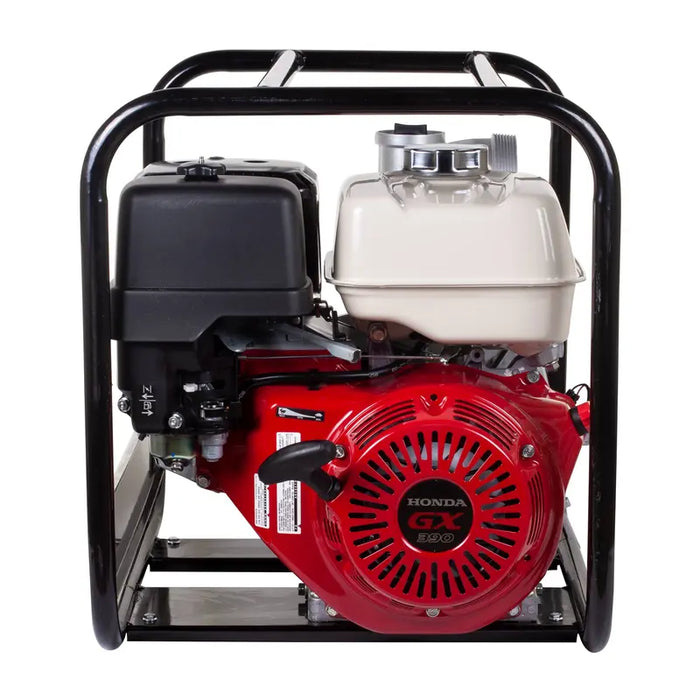 BE Power Equipment 4 inch water transfer pump with Honda GX390 engine, view 4