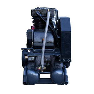 BE Power AC138HEG2 175 PSI 16 CFM Gas Air Compressor / Generator with Honda GX390 Engine lateral view
