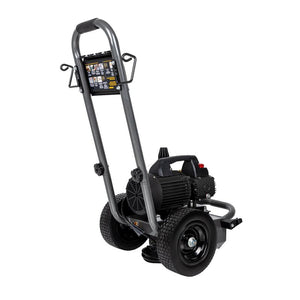 BE Power B1515EN 1,500 PSI 1.6 GPM 1.5 HP Electric Pressure Washer with Powerease Motor and Triplex Pump
back view