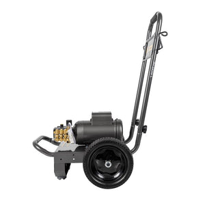 BE Power B153EA 1,500 PSI 3.0 GPM 3.0 HP Electric Pressure Washer with Baldor Electric Motor and AR Triplex Pump left view
