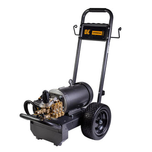 BE Power B205E34A 2,000 PSI 3.5 GPM 5.0 HP Electric Pressure Washer with Baldor Motor and AR Triplex Pump
in white background