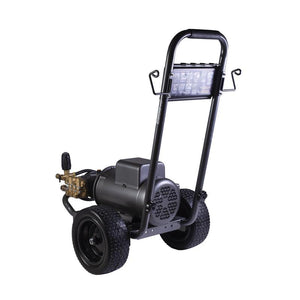 BE Power B205EA 2,000 PSI 3.5 GPM 5.0 HP Electric Pressure Washer with Baldor Motor and AR Triplex Pump
left back view