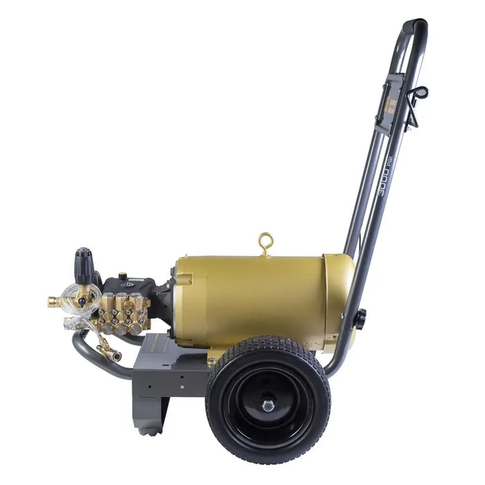BE Power B2775E34AHE 2,700 PSI 3.5 GPM 7.5 HP Electric Pressure Washer with Baldor Motor and AR Triplex Pump left view
