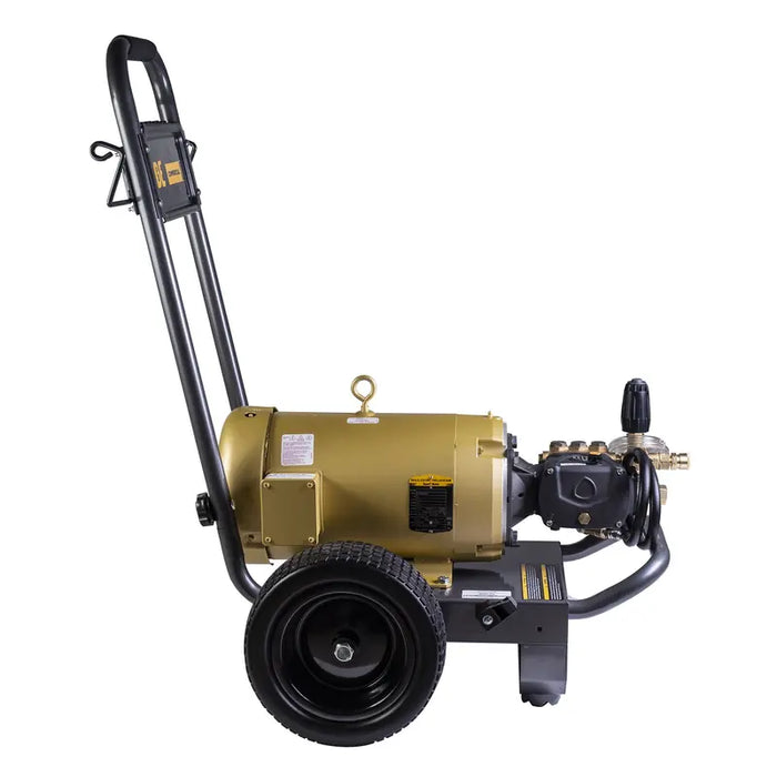 BE Power B2775E34AHE 2,700 PSI 3.5 GPM 7.5 HP Electric Pressure Washer with Baldor Motor and AR Triplex Pump right view
