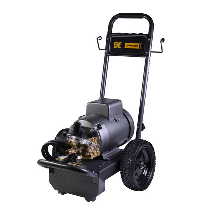 BE Power B2775EA 2,700 PSI 3.5 GPM 7.5 HP Electric Pressure Washer with Baldor Motor and AR Triplex Pump
in white background