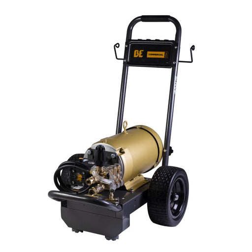 BE Power B3010E34AHE 3,000 PSI 4.5 GPM 10 HP Electric Pressure Washer with Baldor Motor and AR Triplex Pump in white background