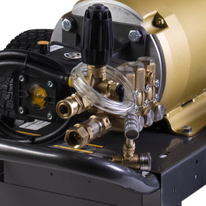 BE Power B3010E34AHE 3,000 PSI 4.5 GPM 10 HP Electric Pressure Washer with Baldor Motor and AR Triplex Pump
close up