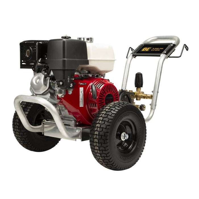 BE Power B3213HABCS 3,200 PSI 5.2 GPM Cold Water Gas Pressure Washer in white background
